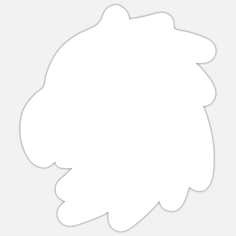Eagle Eagle Head - Sticker size S (10 x 10 cm) - white matte