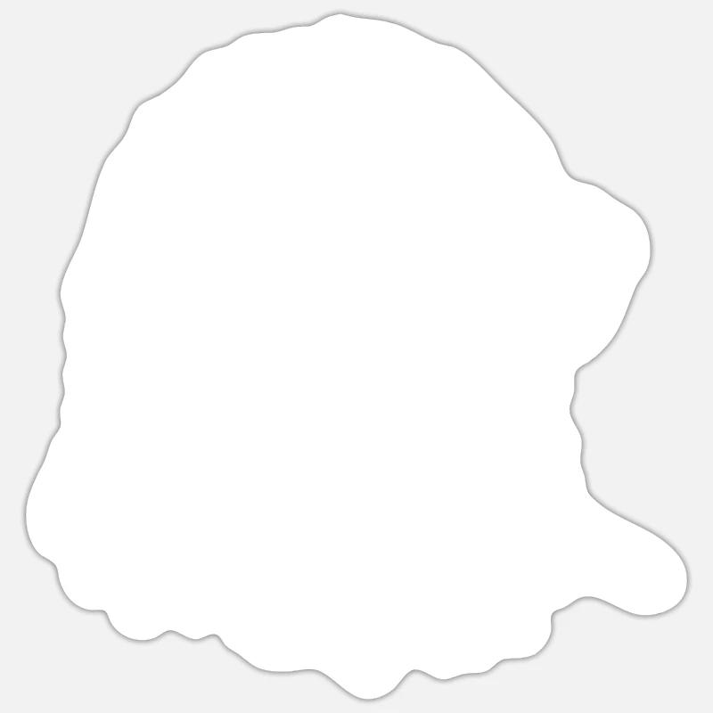 Eagle Eagle Head - Sticker size S (10 x 10 cm) - white matte