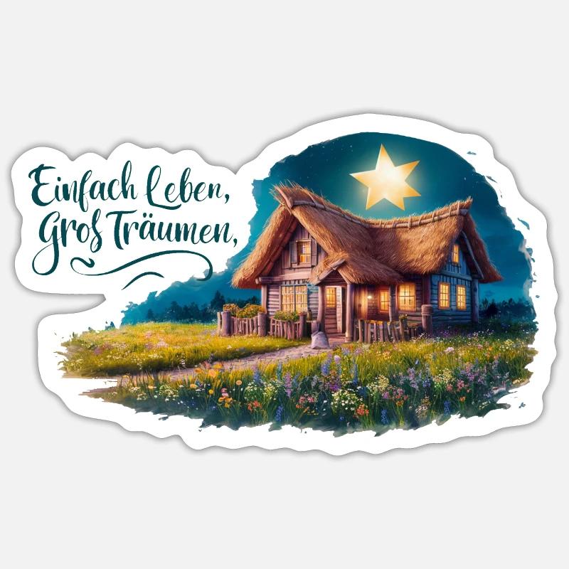 Sticker Größe S (10 x 10 cm) - 