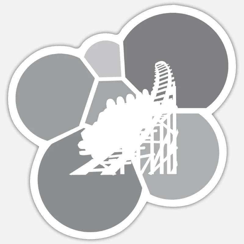 Sticker Größe S (10 x 10 cm) - 