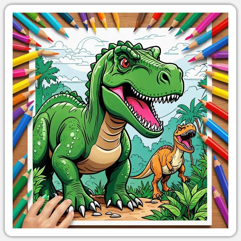 Sticker Größe S (10 x 10 cm) - 