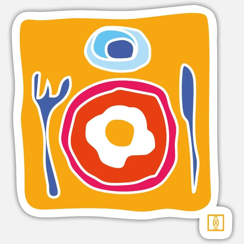 Sticker taille S (10 x 10 cm) - 