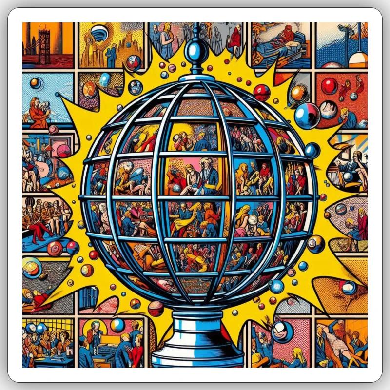 Sticker taille S (10 x 10 cm) - 