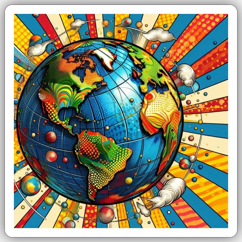 Sticker Größe S (10 x 10 cm) - 