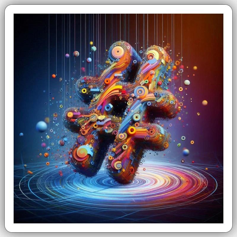 Sticker taille S (10 x 10 cm) - 