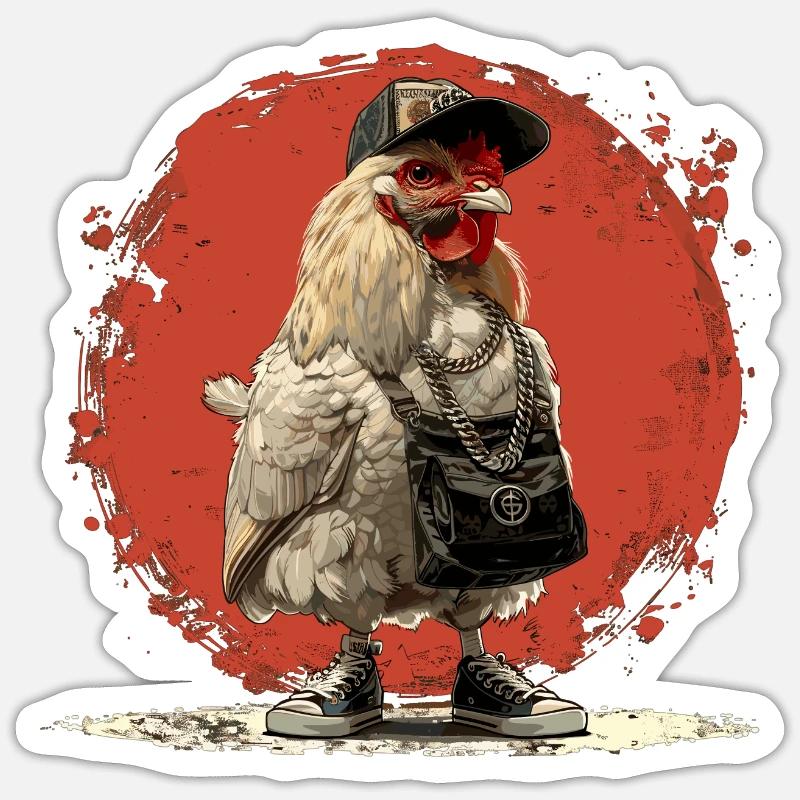 Sticker Größe S (10 x 10 cm) - 