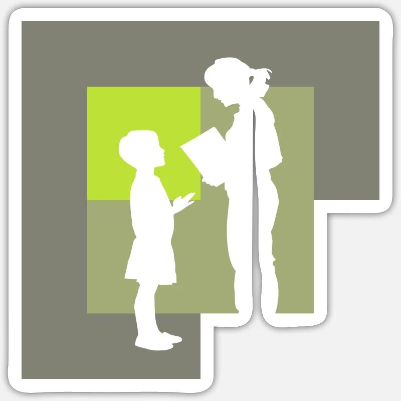 Sticker taille S (10 x 10 cm) - 