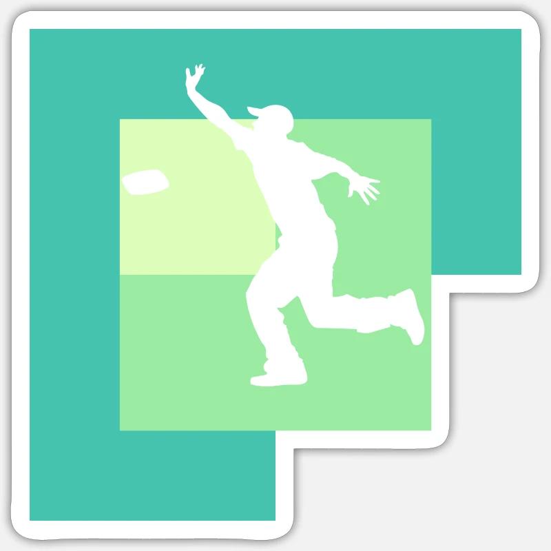 Turnier Cornhole - Sticker Größe S (10 x 10 cm) - Mattweiß