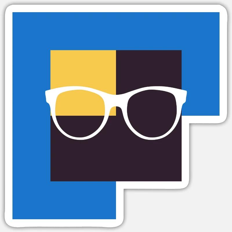 Read novel Sticker size S (10 x 10 cm)