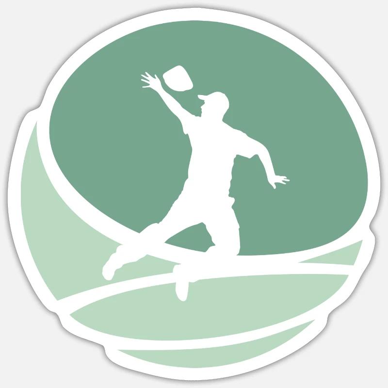 Turnier Säckchen - Sticker Größe S (10 x 10 cm) - Mattweiß