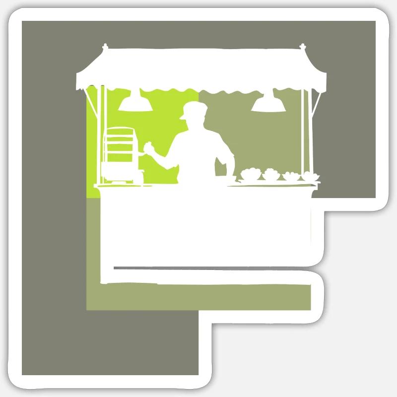 Sticker Größe S (10 x 10 cm) - 