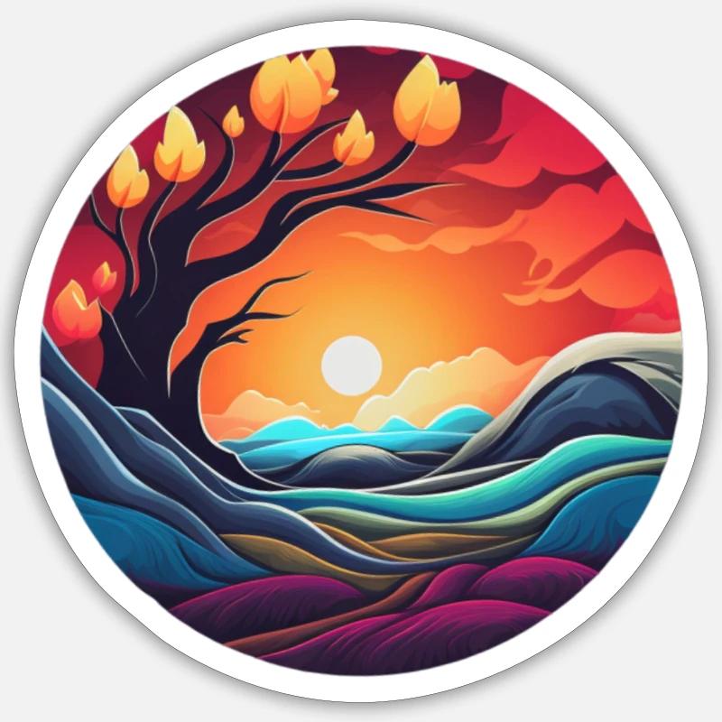 Sticker Größe S (10 x 10 cm) - 