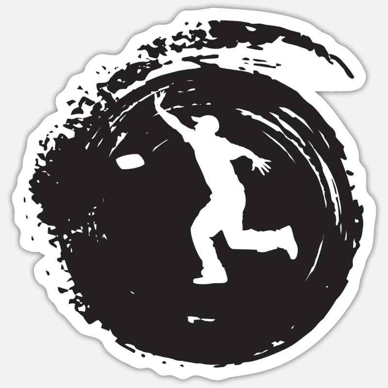 Regeln Säckchen Cornhole Sticker Größe S (10 x 10 cm)