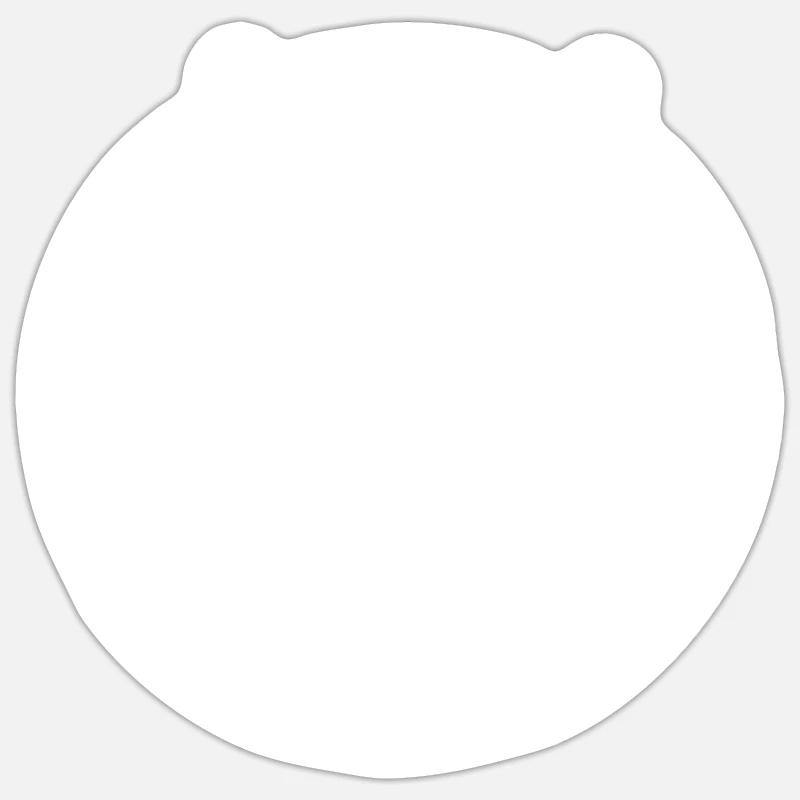 Rabbit Rabbit - Sticker size S (10 x 10 cm) - white matte