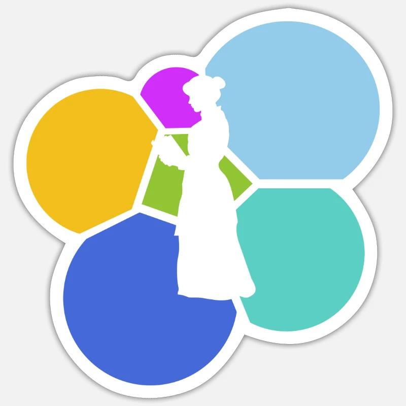 Sticker Größe S (10 x 10 cm) - 