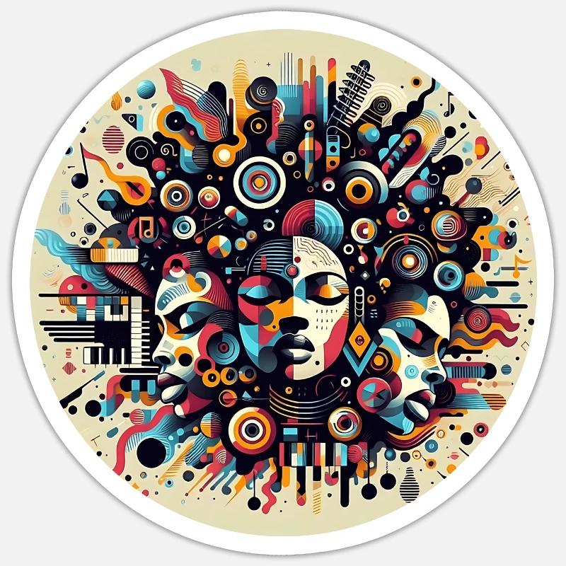 Sticker taille S (10 x 10 cm) - 