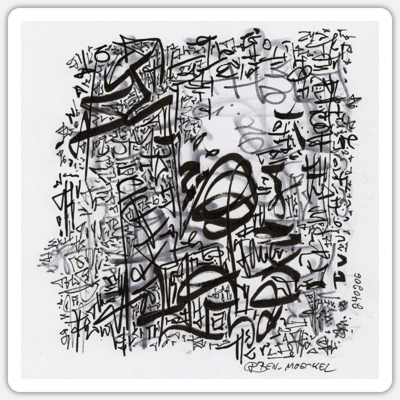 Sticker Größe S (10 x 10 cm) -
