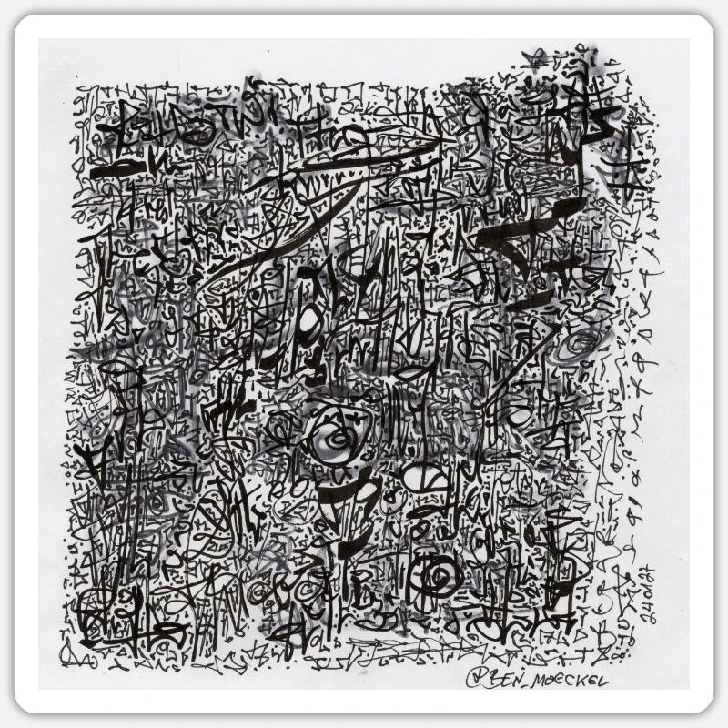 Sticker Größe S (10 x 10 cm) - 