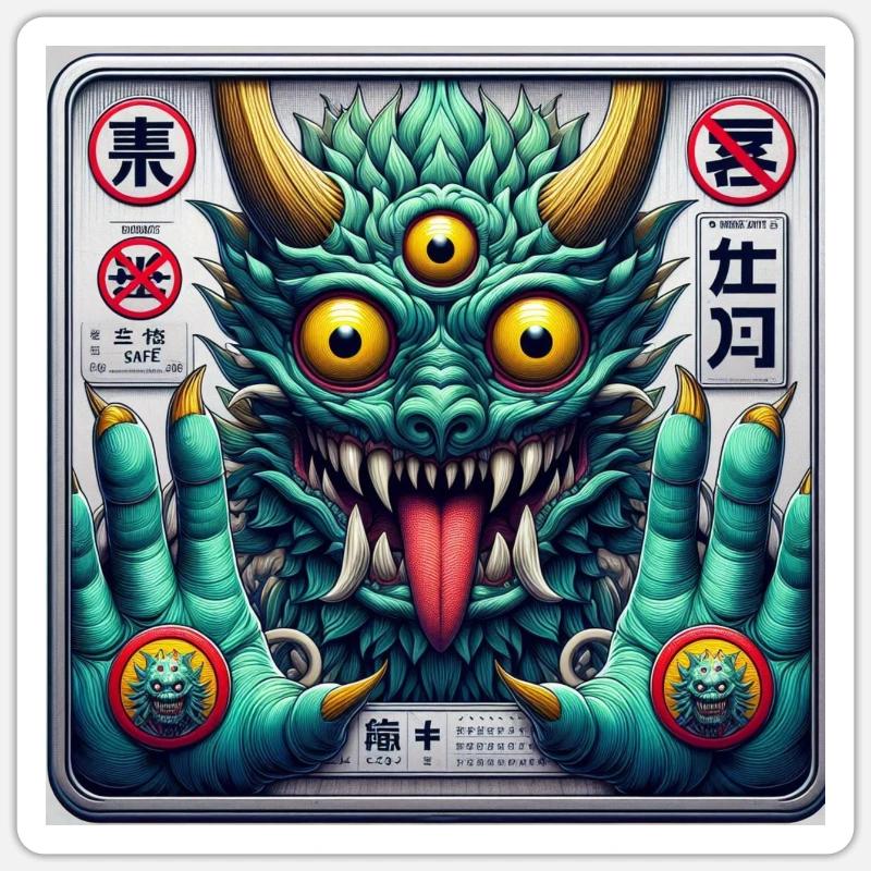 Sticker size S (10 x 10 cm) - 