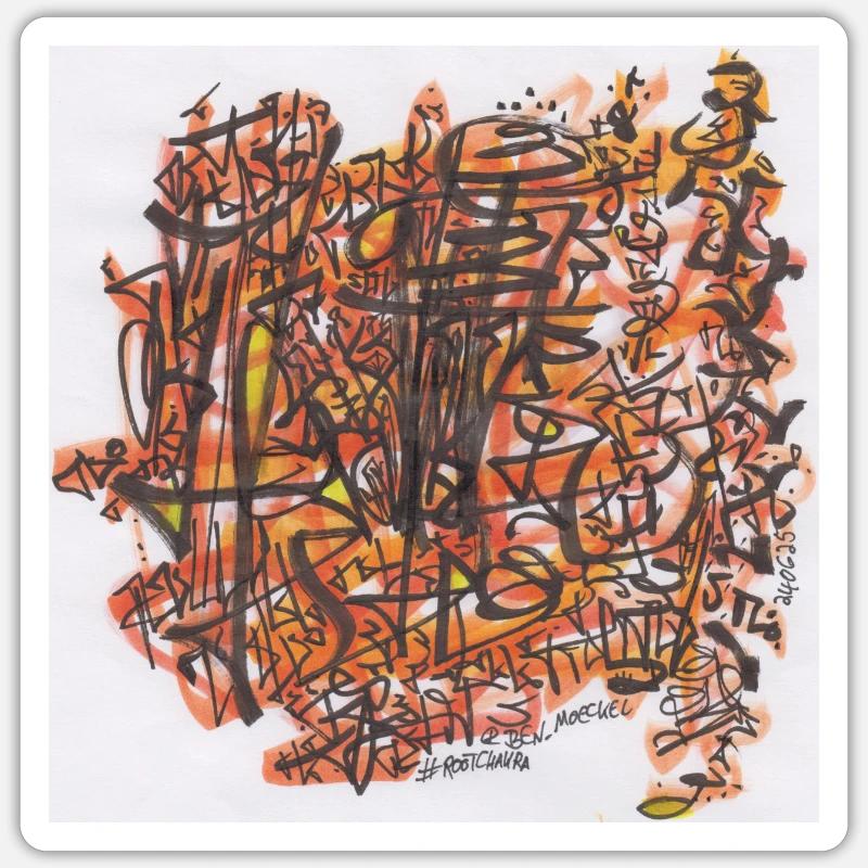 Sticker Größe S (10 x 10 cm) - 