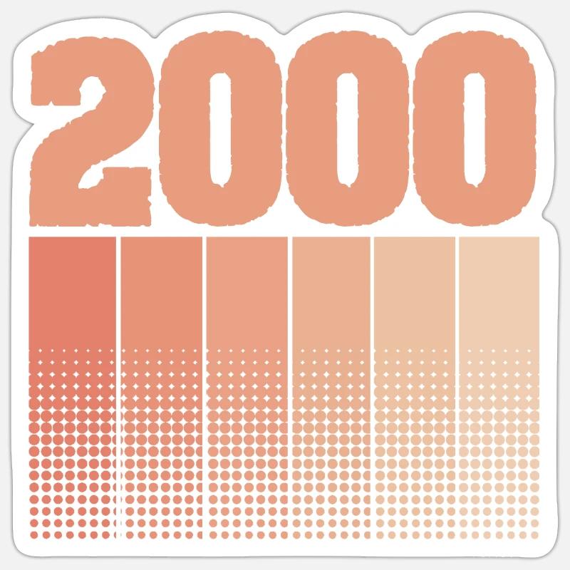 2000 Sticker size S (10 x 10 cm)