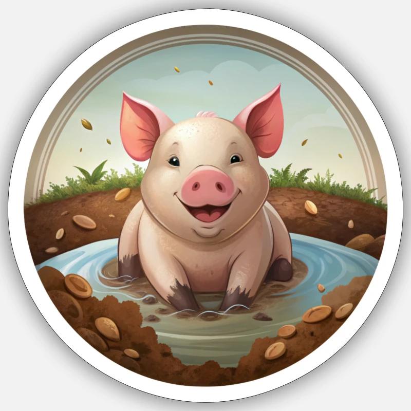 Sticker Größe S (10 x 10 cm) - 