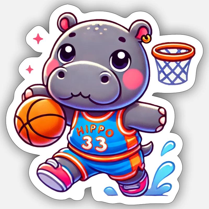 Hyppo Sticker Größe S (10 x 10 cm)
