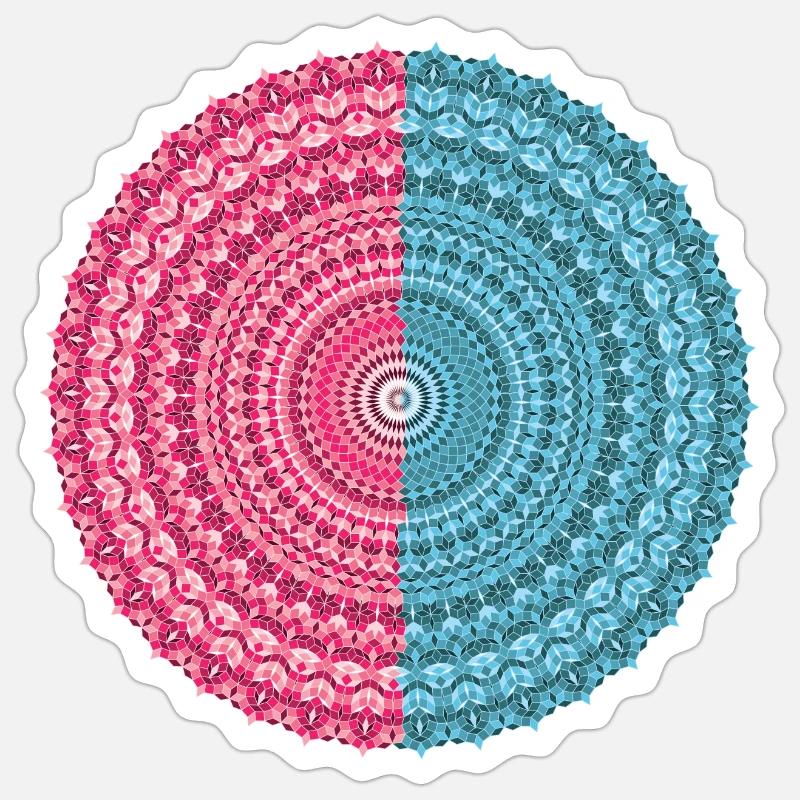 Saturday pattern Sticker size S (10 x 10 cm)