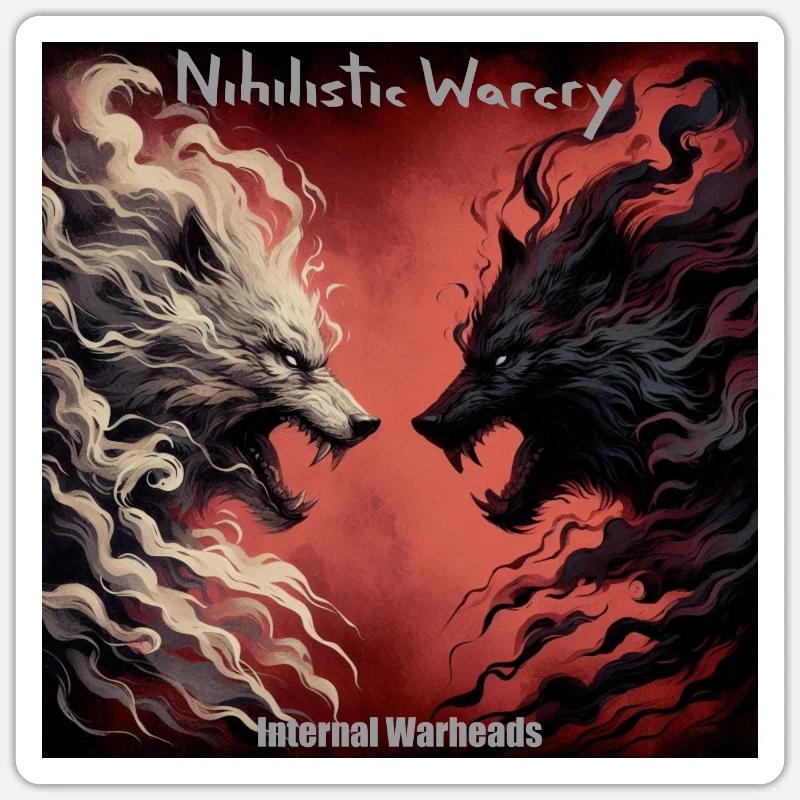 NW - Interne Gefechtsköpfe Sticker Größe S (10 x 10 cm)