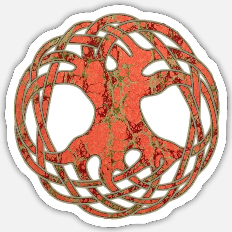 Celtique Arborvitae E 213 Sticker taille S (10 x 10 cm)