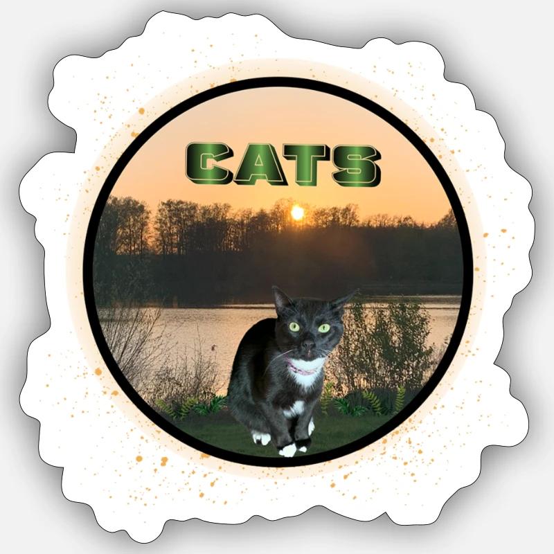 Sticker Größe S (10 x 10 cm) - 