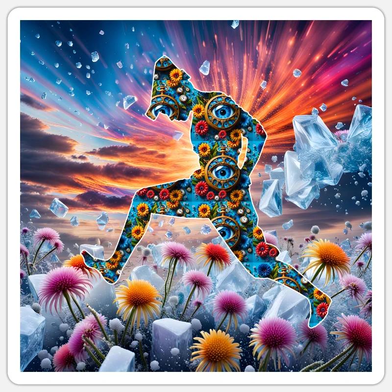 Sticker taille S (10 x 10 cm) - 