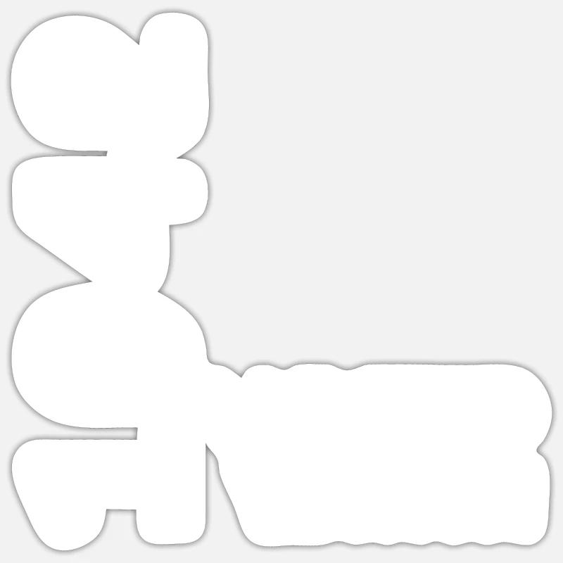 Sticker size S (10 x 10 cm) - 