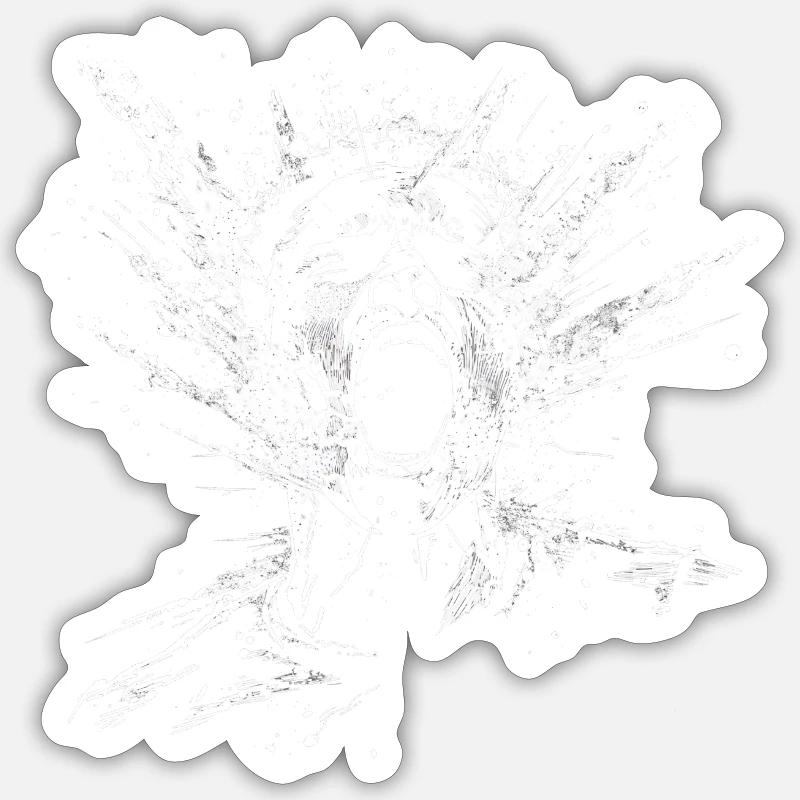 Sticker taille S (10 x 10 cm) -