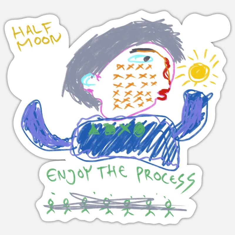 Sticker taille S (10 x 10 cm) - 