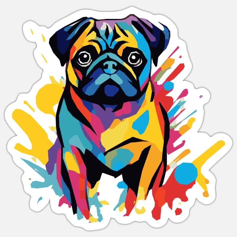 Sticker Größe S (10 x 10 cm) - 