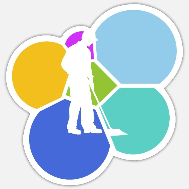 Sticker taille S (10 x 10 cm) - 