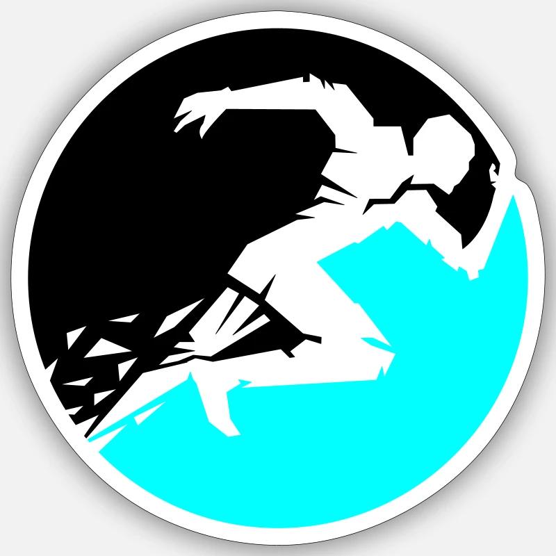 Sticker Größe S (10 x 10 cm) - 