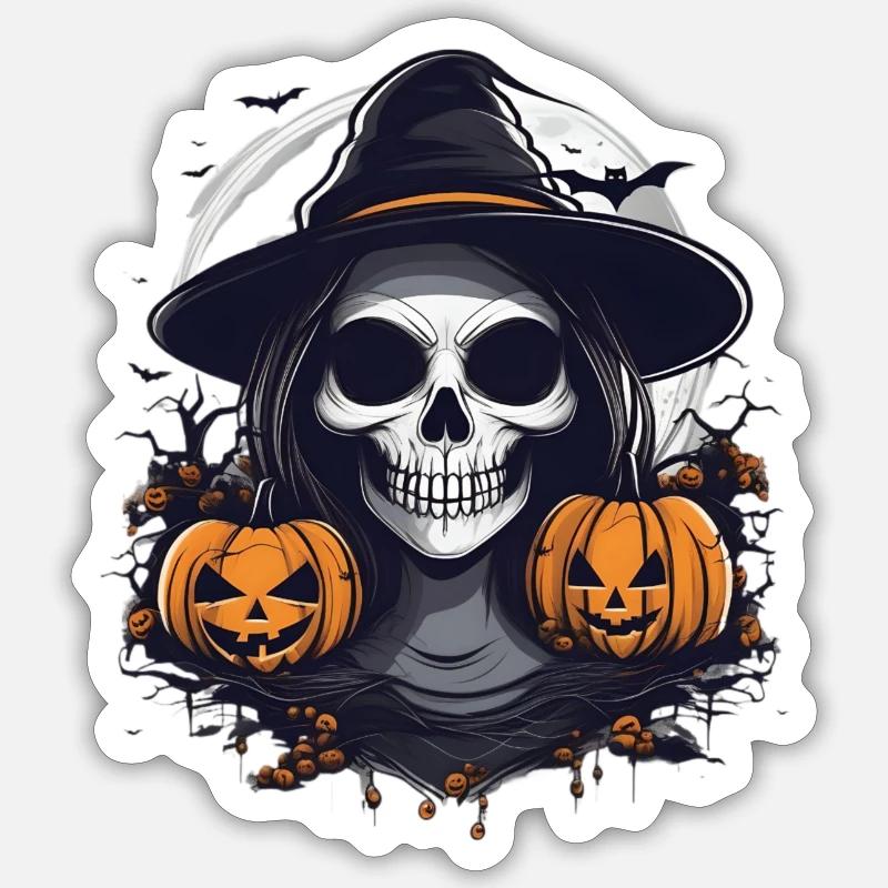 Süßes oder Saures? Dieses Shirt hat beides! Sticker Größe S (10 x 10 cm)