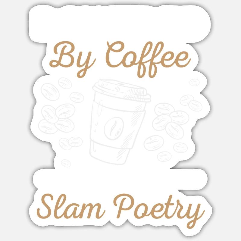 Poet Sarcasm Lyricist Sticker size S (10 x 10 cm)