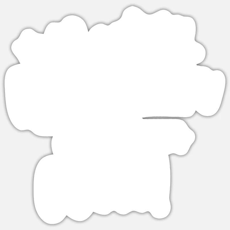 Bester Bruder Der Welt - Sticker Größe S (10 x 10 cm) - Mattweiß