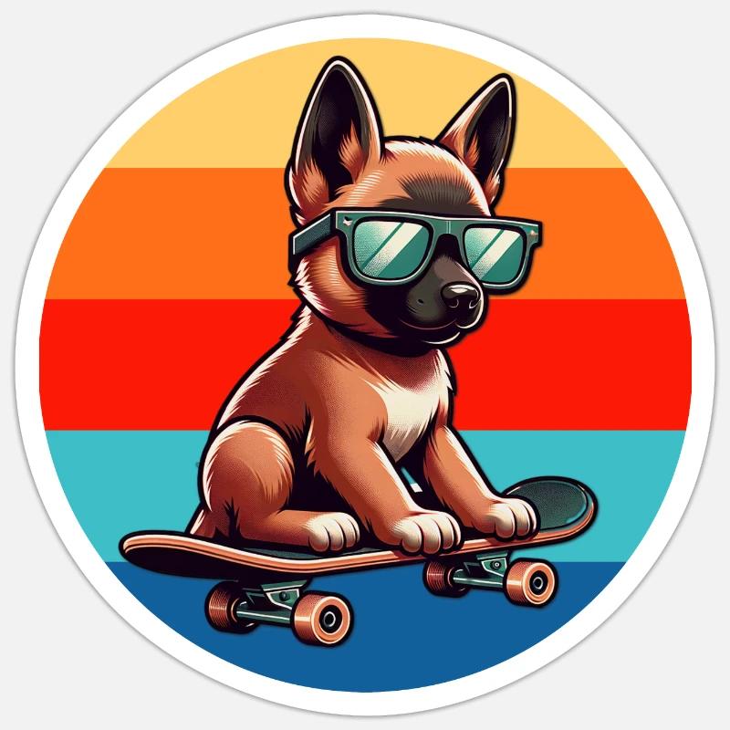 Sticker taille S (10 x 10 cm) - 