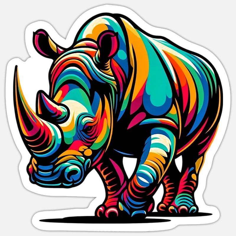 Sticker taille S (10 x 10 cm) - 