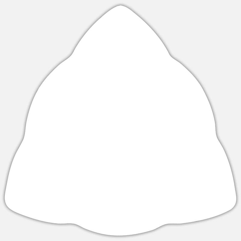 Triangle de la vie Sticker taille S (10 x 10 cm)