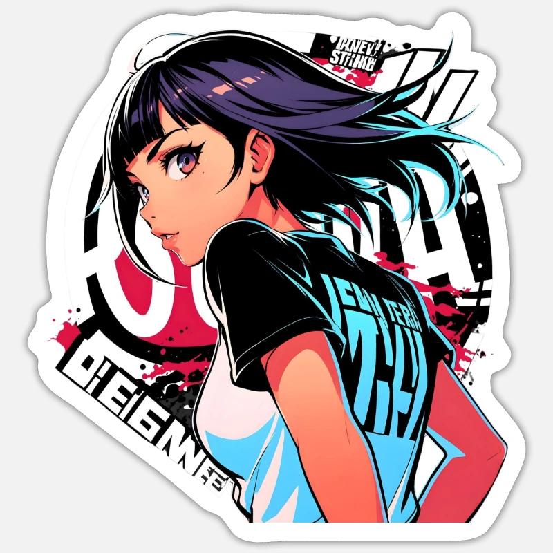 "Vibe Shift: Elevate Your Style with Dynamic Sticker size S (10 x 10 cm)