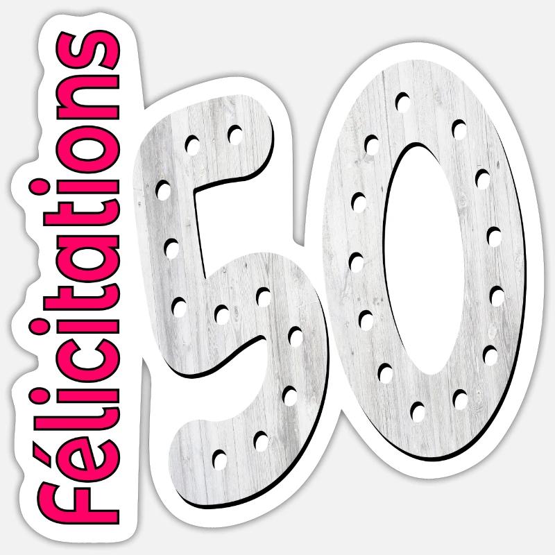 Sticker taille S (10 x 10 cm) - 