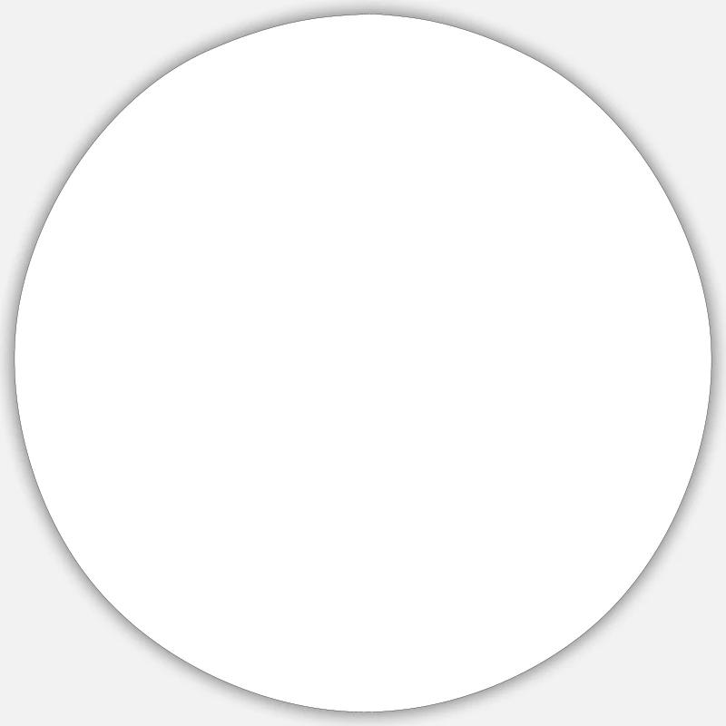 Power button - Sticker Größe S (10 x 10 cm) - Mattweiß