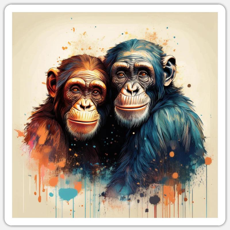 Sticker Größe S (10 x 10 cm) - 