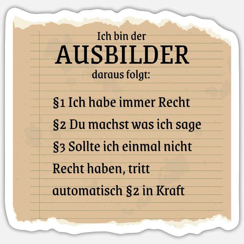 Sticker Größe S (10 x 10 cm) - 