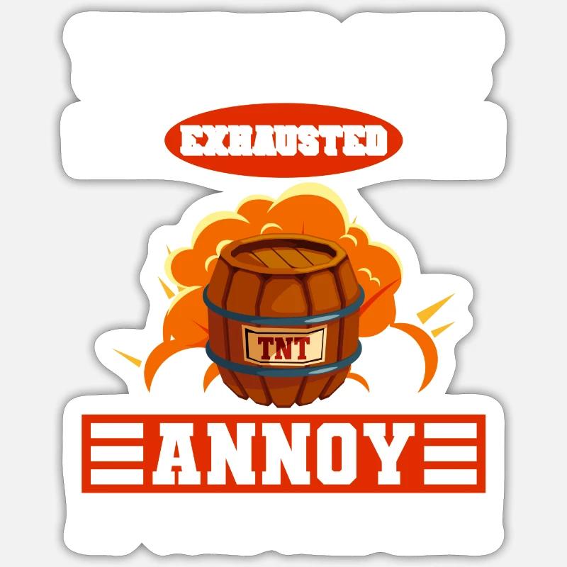 Pyro Highlight Stadium Sticker size S (10 x 10 cm)